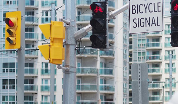 Toronto traffic lights