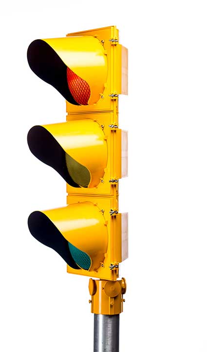 Polycarbonate Traffic Signal