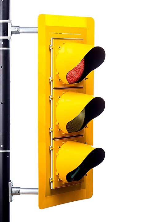 Polycarbonate Traffic Signal