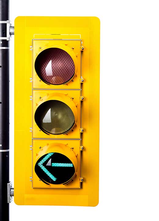 Polycarbonate Traffic Signal