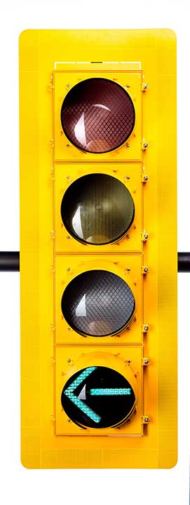 Polycarbonate Traffic Signal