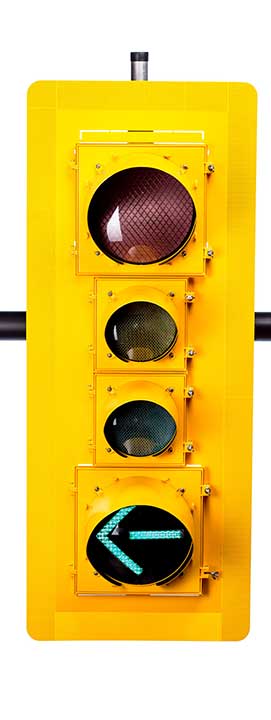 Polycarbonate Traffic Signal