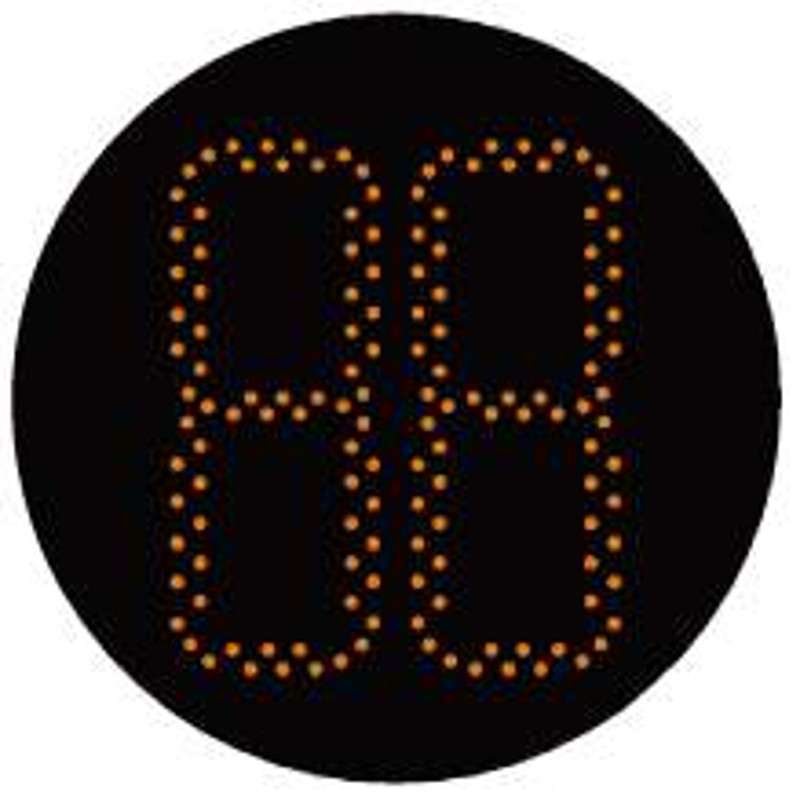 12″ Round Countdown LED