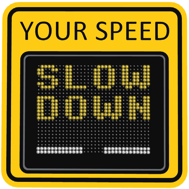 Traffic Logix® SafePace® 650 Radar Speed Sign